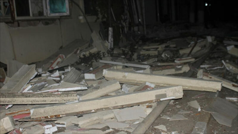 Şəmkirdə baş verən partlayışda ana və qızı xəsarət alıb - FOTO+YENİLƏNİB