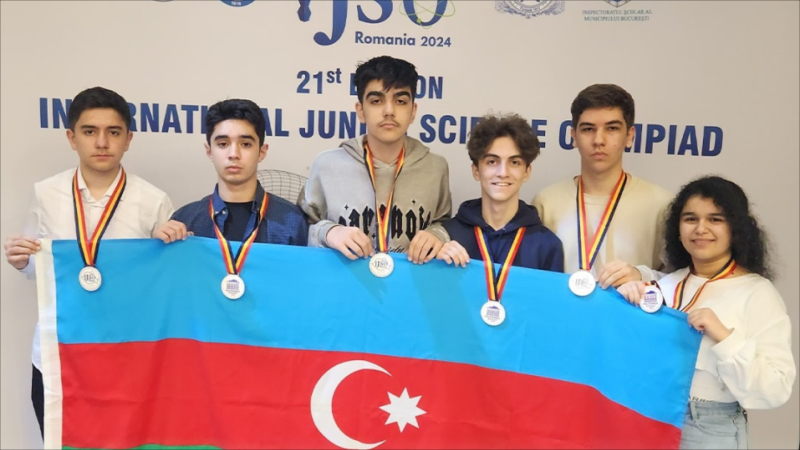 Məktəblilərimiz Buxarestdə uğur qazanıblar