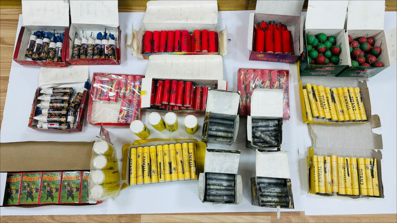 Pirotexniki vasitələr satan şəxs saxlanılıb