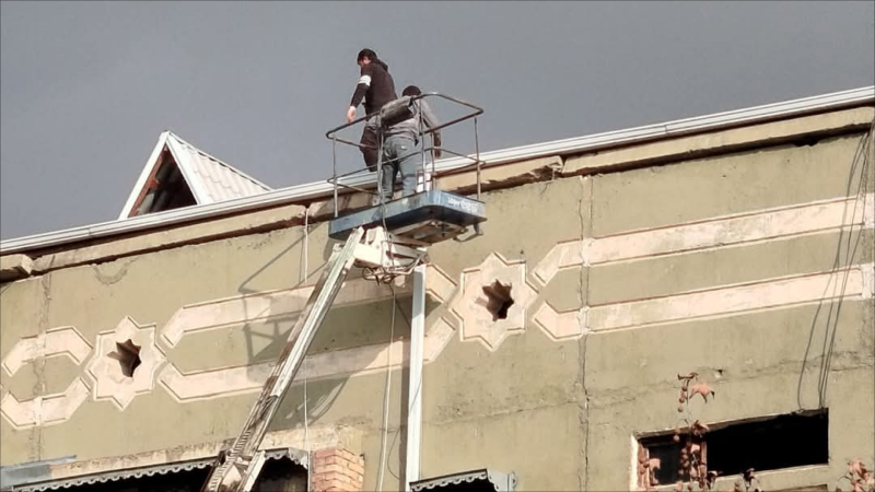 Dam örtükləri və novdanlar təmir edilir