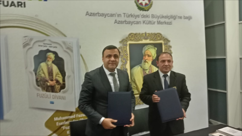 Türkiyədə Nizami Gəncəvi irsinin təbliğinə dair Memorandum imzalanıb