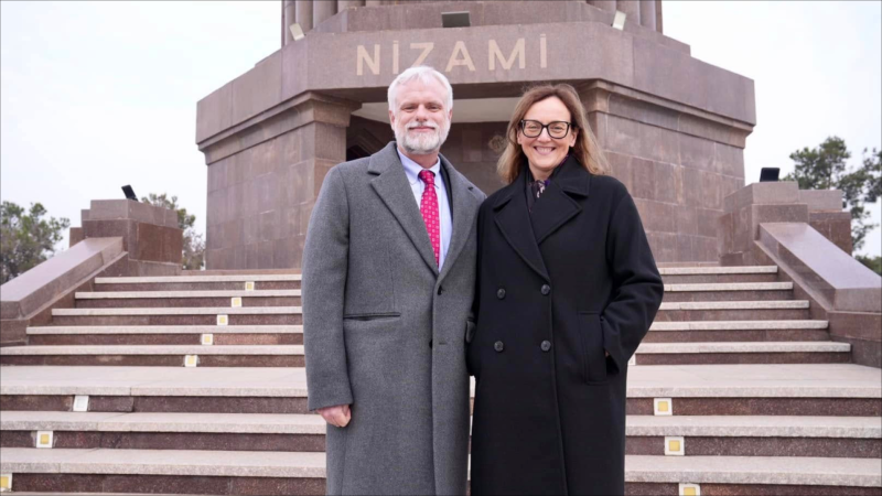 ABŞ səfirliyi Mark Libbinin Gəncə səfəri ilə bağlı paylaşım etdi