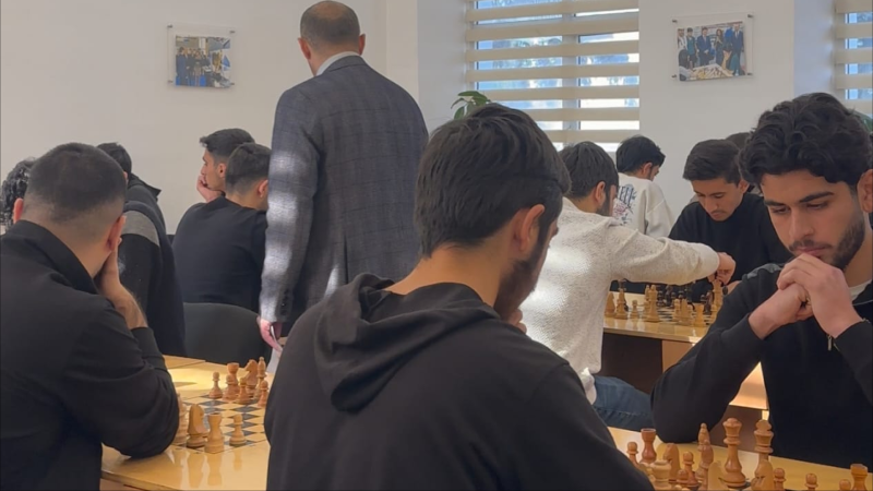 Tələbələr arasında şahmat turniri keçirilib