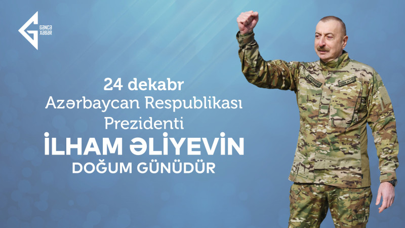 Bu gün Prezident İlham Əliyevin doğum günüdür