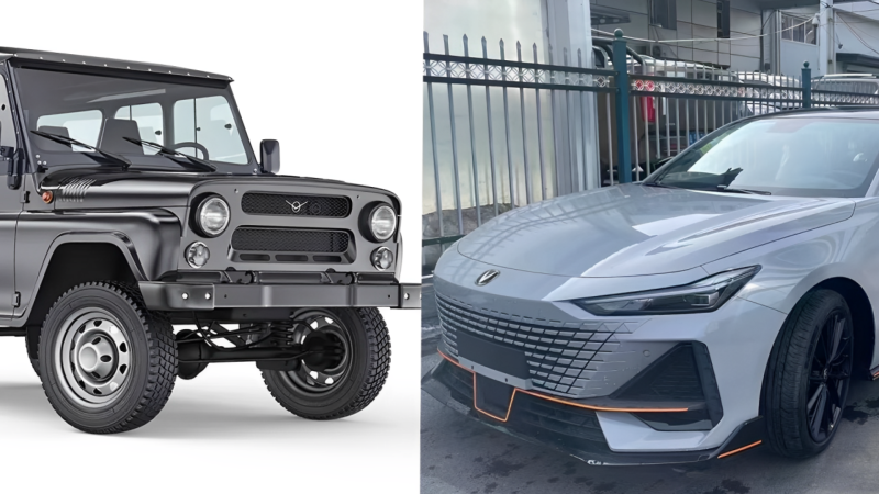 “UAZ” Çin avtomobilinə çırpılıb