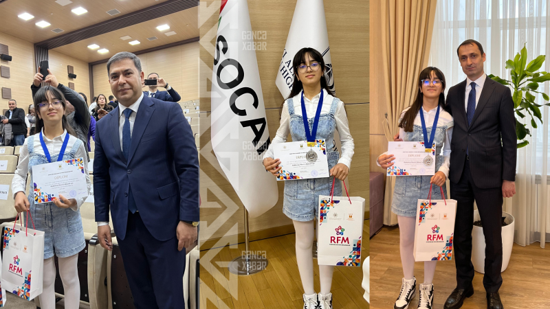 Gəncəli yeniyetmə bilik yarışında uğur qazandı