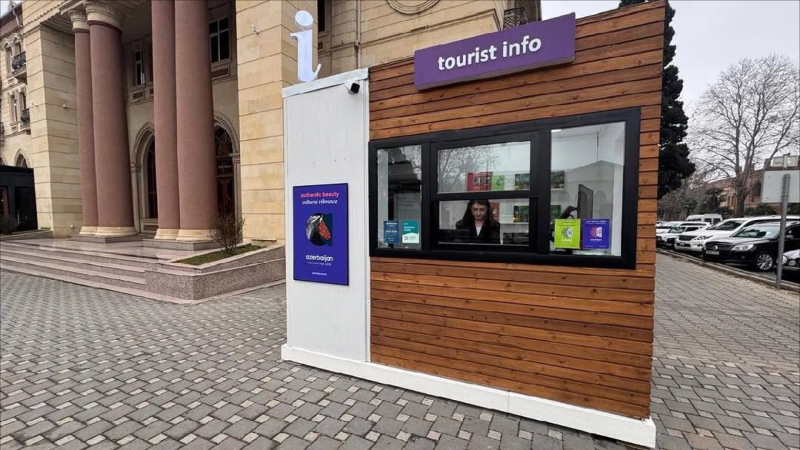 Gəncədə Turizm İnformasiya Məntəqəsi quraşdırılıb