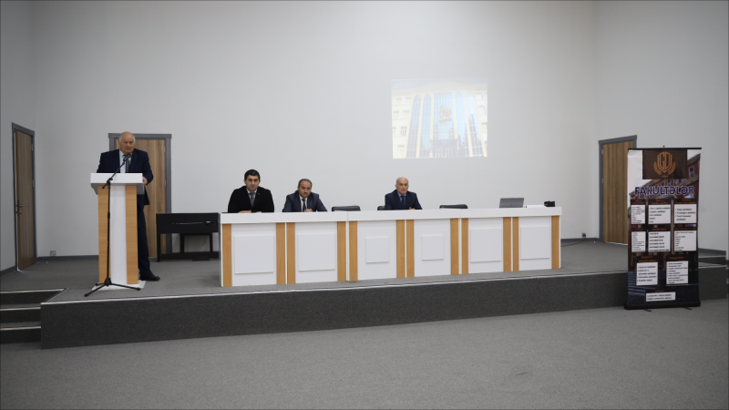 GDU-nun professor-müəllim heyəti Şəmkirdə görüş keçirib