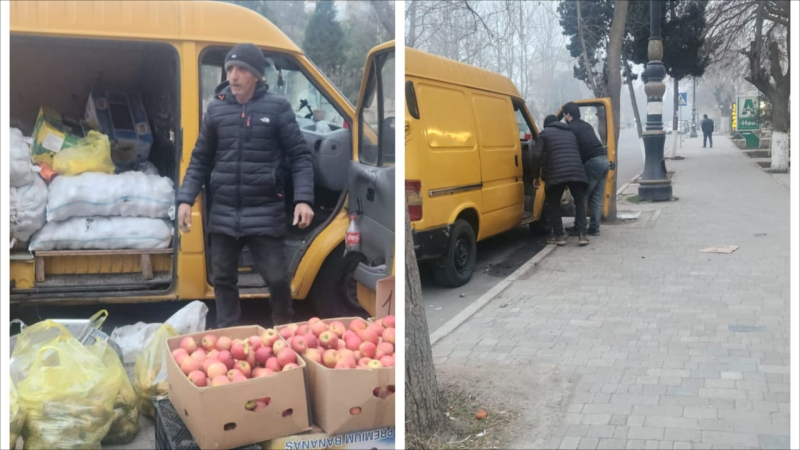 Gəncədə qanunsuz küçə ticarətinə qarşı mübarizə davam edir – FOTO