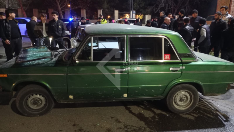 Gəncədə qəza oldu, azyaşlı yaralandı - FOTO/VİDEO