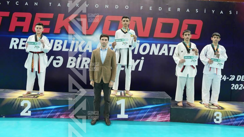 Daha bir fəxrimiz Gəncəyə qızıl medalla qayıdır