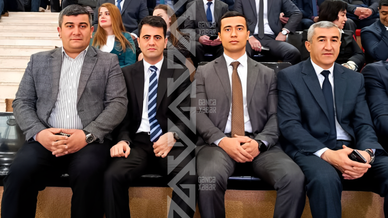 Gəncənin idman cəmiyyətinin nümayəndələri tədbirə qatılıblar