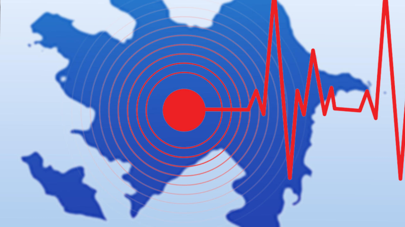 Azərbaycanda zəlzələ olub