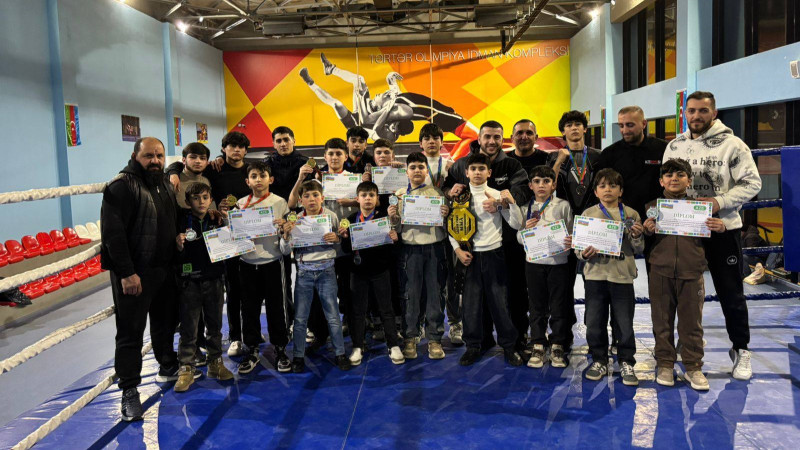 Gəncənin kiçik MAA döyüşçülərindən böyük nəticə - FOTO