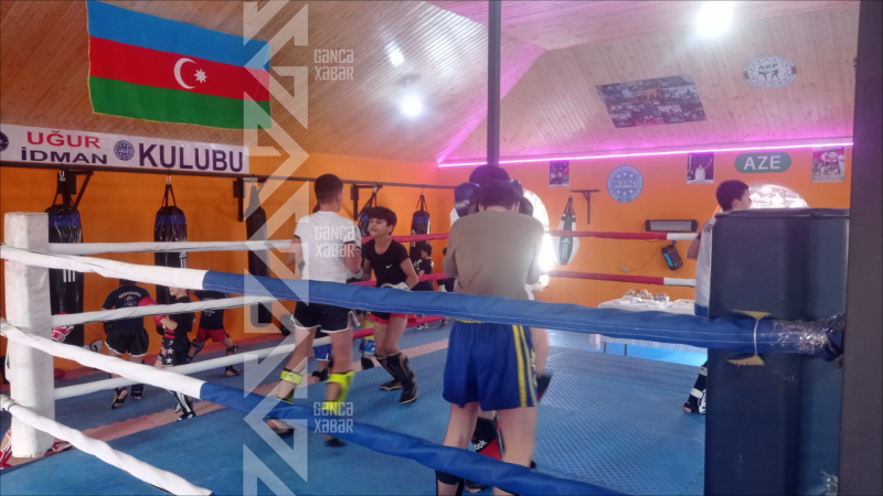 Gəncədə yeni idman zalının açılışı olub - FOTO/VİDEO