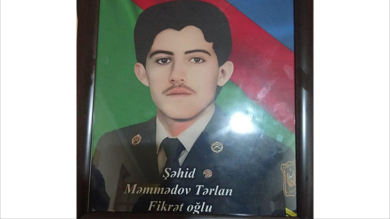 İtkin düşmüş hərbçinin qalıqları Yevlaxda dəfn edilib