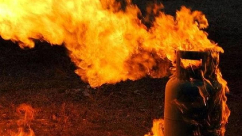 Gəncədə evdə qaz balonu partlayıb, xəsarət alan var