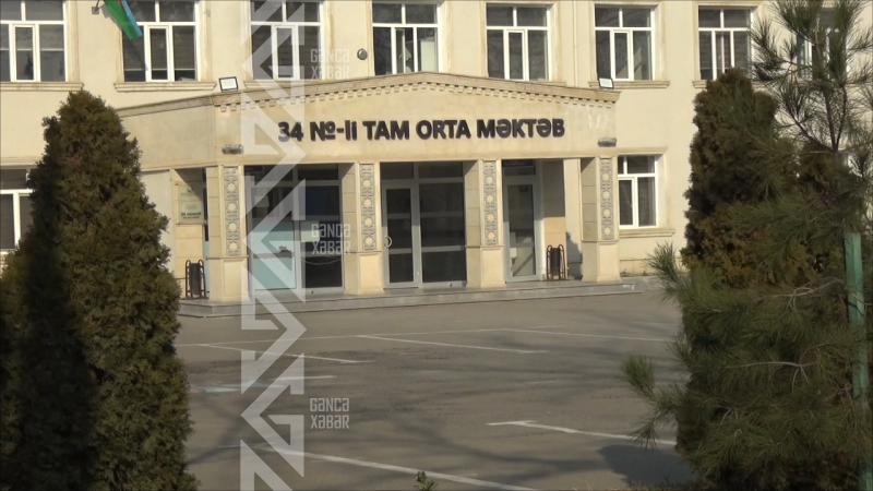 Gəncədə müəllim beşinci sinif şagirdini DÖYDÜ – VİDEO