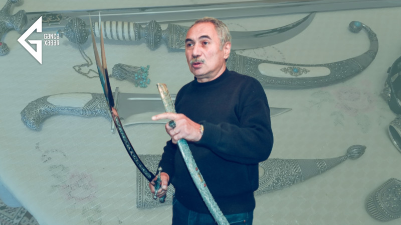 Əməkdar rəssam: “Zülfüqar” qılıncının ən gerçək prototipi Gəncədədir” – ÖZƏL MÜSAHİBƏ