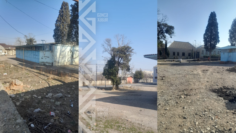 Gəncə sakinləri: “Kiçik də olsa, park salınardı”