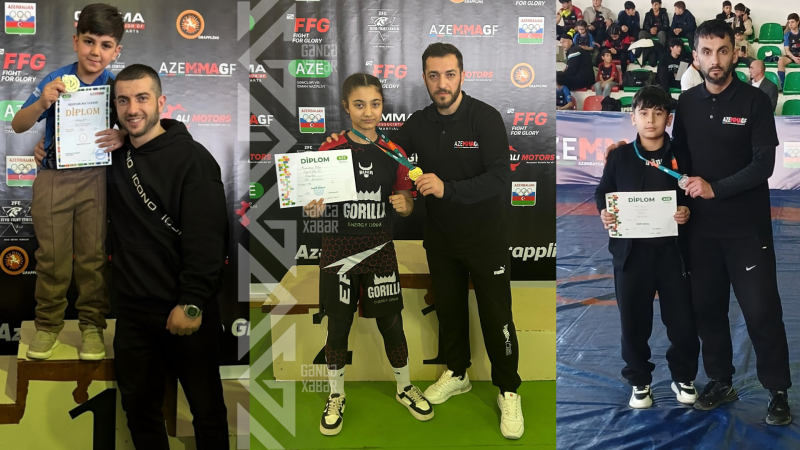 Balalarımız Gəncəyə yüksək nəticələrlə qayıdırlar