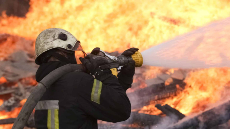 Gəncə də daxil olmaqla bölgəmizdə yanğınlar baş verib