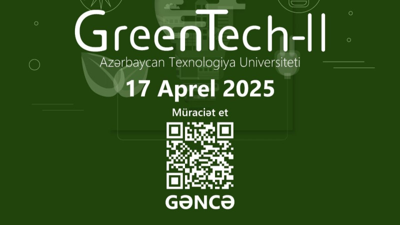 Gəncədə texnoloji mövzuda müsabiqə keçiriləcək