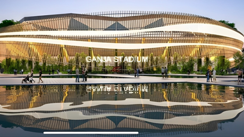 Gəncədə yeni stadion bir neçə aya təhvil veriləcək