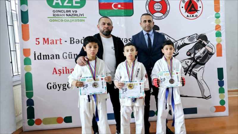 Aşihara karate üzrə Göygöl birinciliyi keçirilib - FOTO