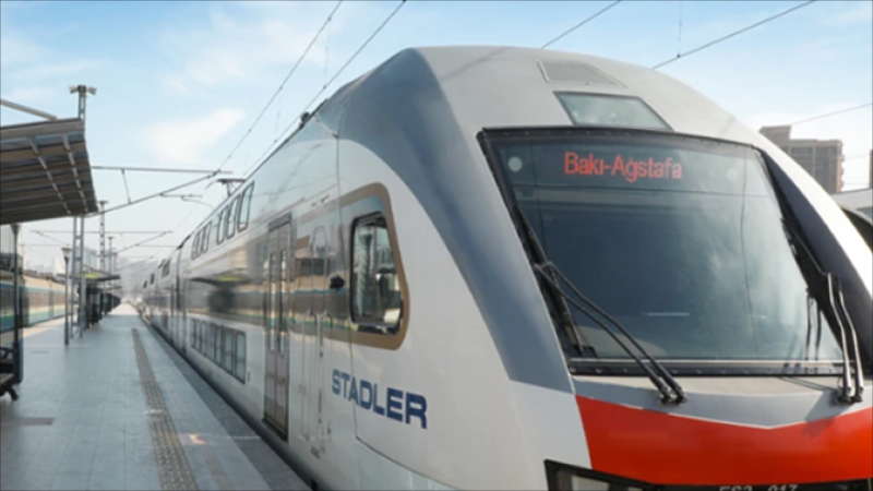 Bakı-Ağstafa-Bakı marşrutu üzrə əlavə qatar reysləri təyin edildi