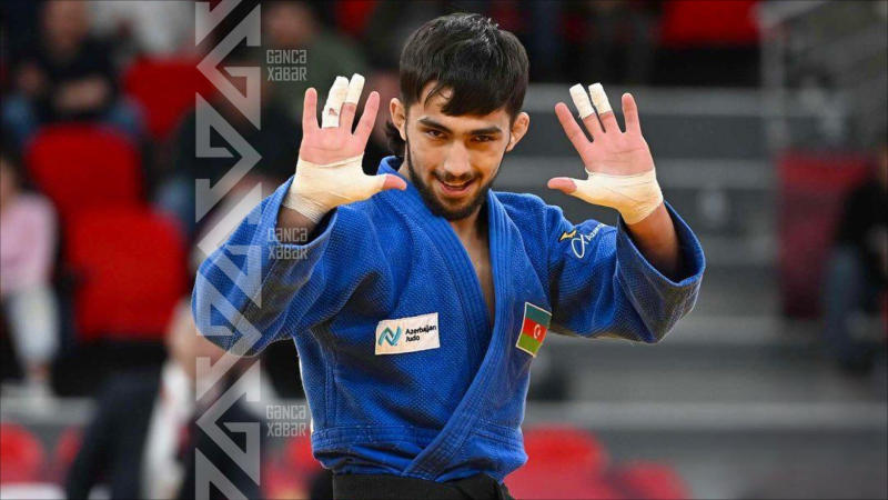 Gəncəli cüdoçu vətənə medalla qayıdır