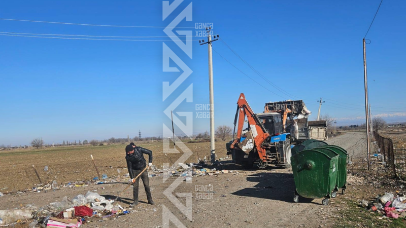 MKTİB: “Konteynerlər olsa da, tullantılar ətrafına atılıb”