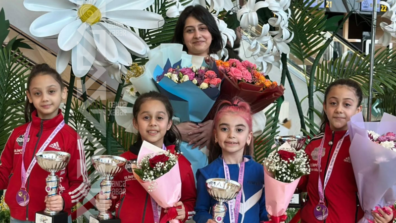 Gəncə gimnastlarının dördü də BİRİNCİ oldular