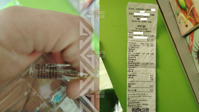 Gəncədə vaxtı keçmiş dərman satılıb