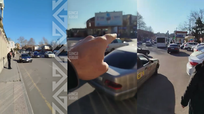 Gəncə sakini: “Burada piyada keçidi olmalıdır” - VİDEO