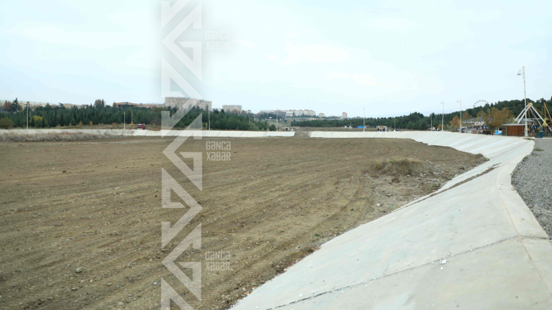 Gəncədəki süni gölün aqibəti necə oldu? - FOTO