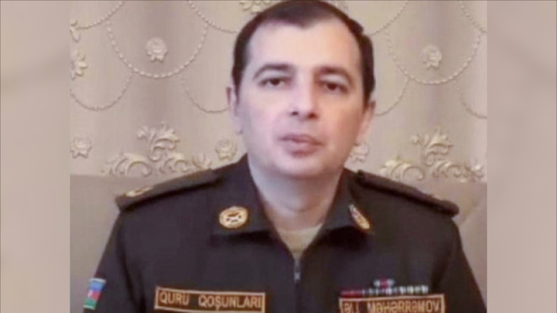 Ordumuzun zabiti vəfat etdi