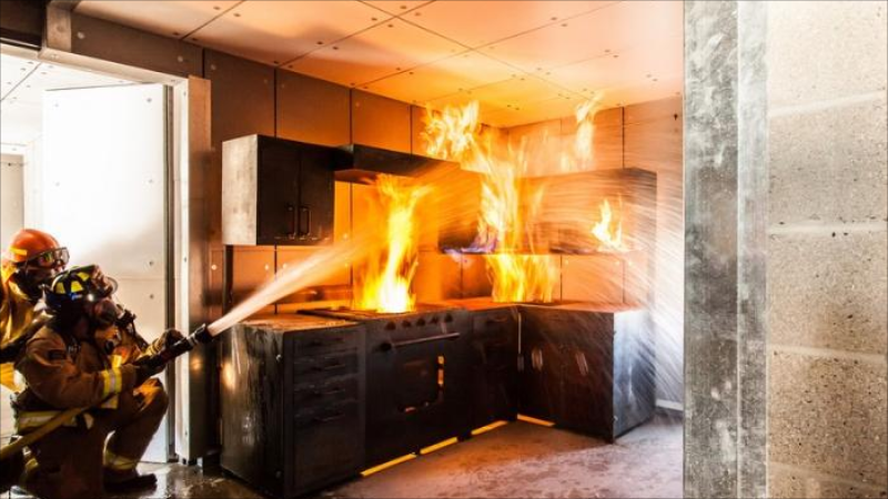 Mingəçevirdə evdə partlayış olub, bir nəfər xəsarət alıb