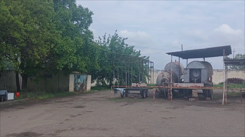 Təhlükəli maye qazdoldurma məntəqəsinin fəaliyyəti dayandırıldı - FOTO