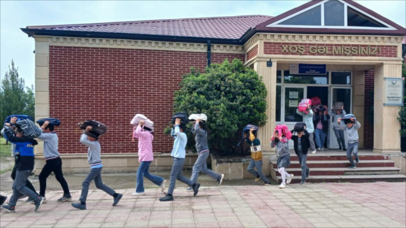 FHN bölgəmizdəki məktəblərdə təlim keçirib - FOTO