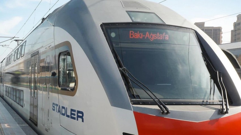 Bakı-Ağstafa-Bakı marşrutu üzrə əlavə qatar reysləri təyin edilib