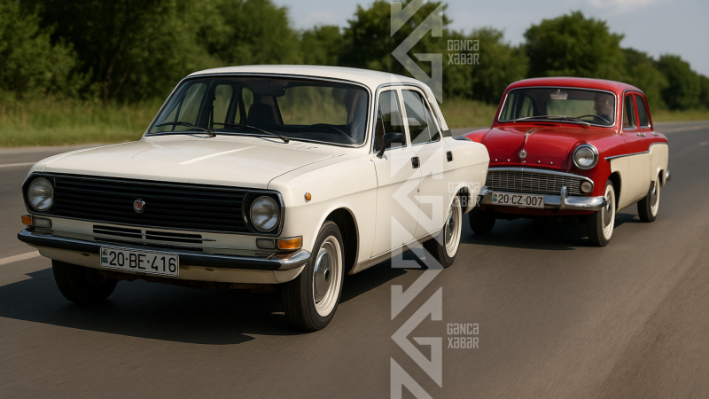 Gəncədə avtomobil tarixi canlanacaq - VİDEO