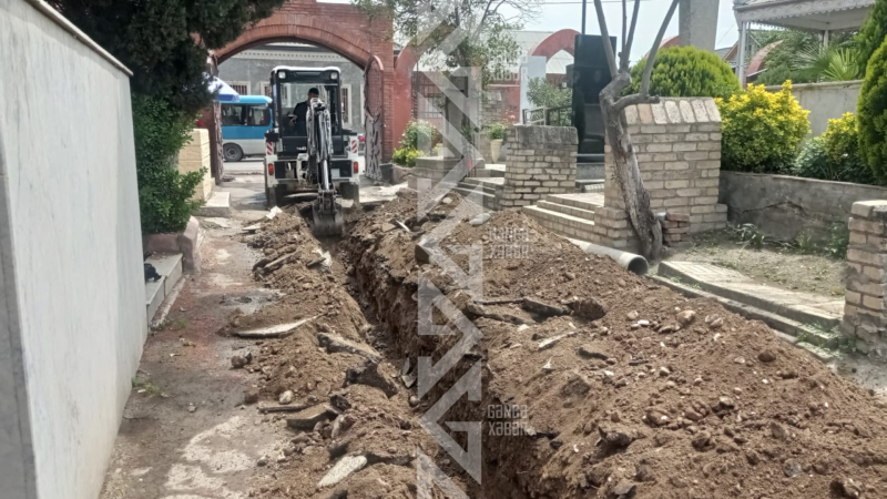 Səbiskar qəbiristanlığında kanalizasiya olacaq