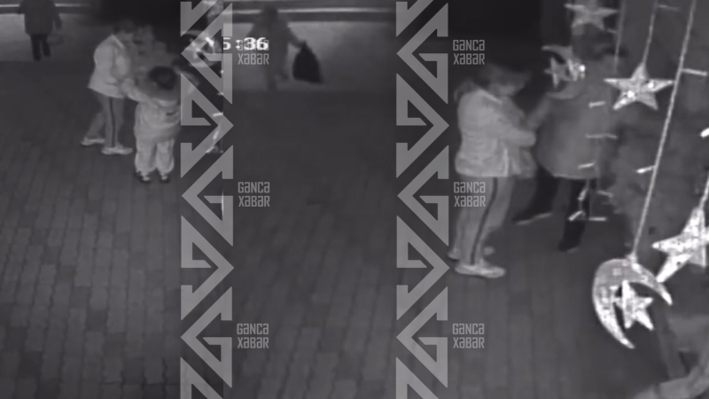 Gəncədə oğurluğun VİDEOSU - İDDİA