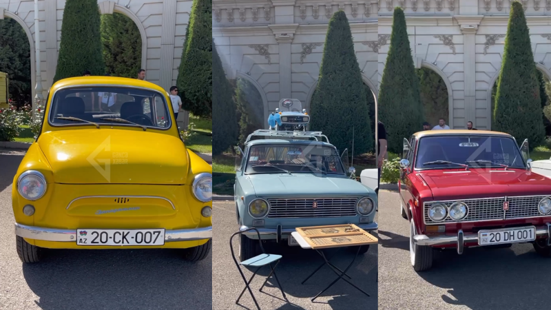 Gəncədə avtomobil tarixi canlanıb