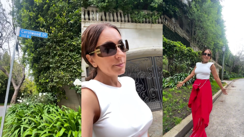 Xalq artisti Maykl Ceksonun evinə baş çəkib