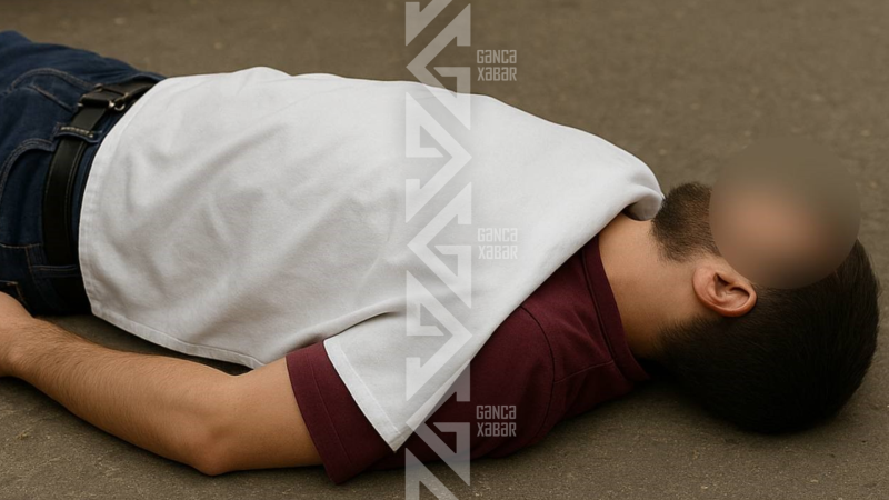 Gəncədə 23 yaşlı gənc bıçaqlandı