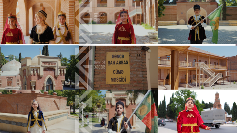 Gəncənin tarixi balalarımızın təqdimatında - VİDEO