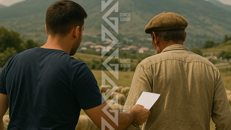 Fermer çobanının sənədlərini alaraq, məcburi işlətdi