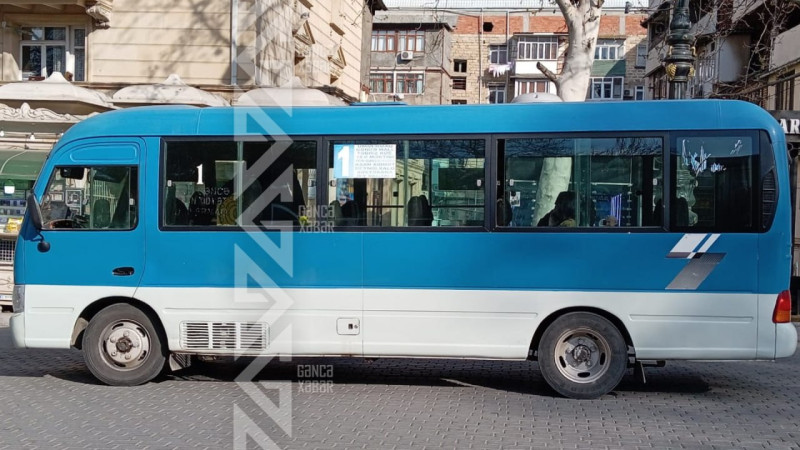 Gəncədə yük və sərnişin daşınması artıb